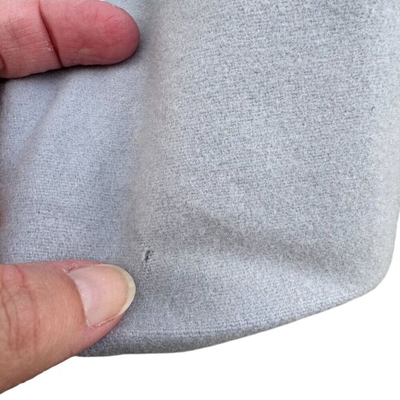 Jacqueline Ferrar Vintage Womens Wool Cashmere Blend Gray Blazer Jacket 12 - Picture 5 of 13